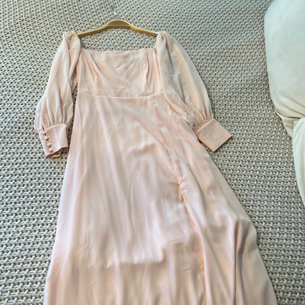 Light pink semi formal dress
